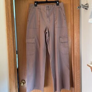 Wild‎ Fable Brownish/Tan elastic waist pants Size L excellent shape